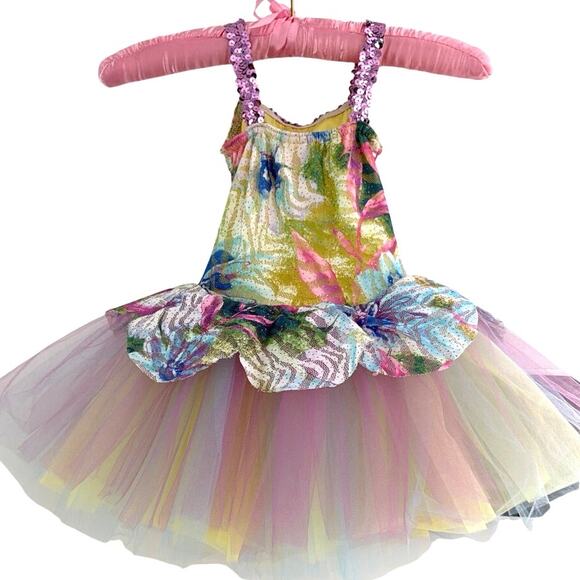 Girls fairy dress custom dance playtime dress szc A wish come true - Picture 7 of 7